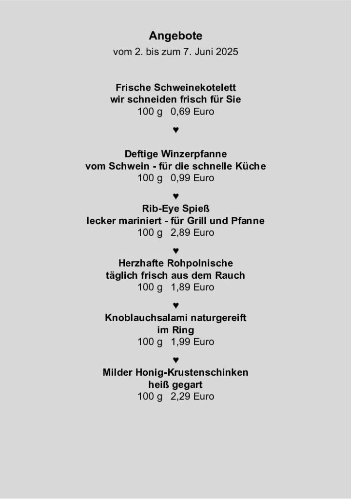 Wussten Sie schon …?