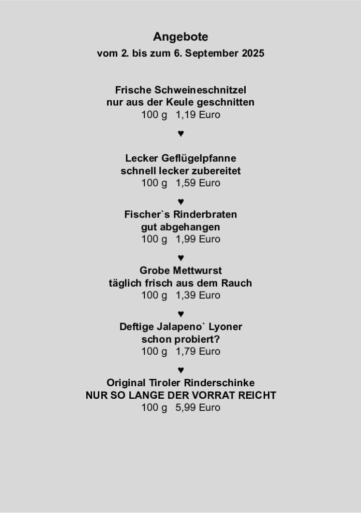 Wussten Sie schon …?
