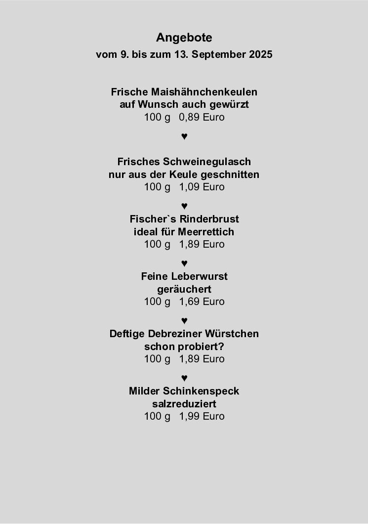 Wussten Sie schon …?