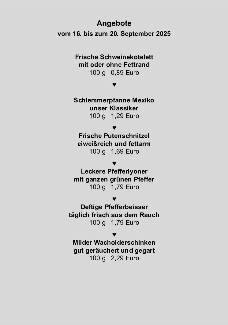 Wussten Sie schon …?