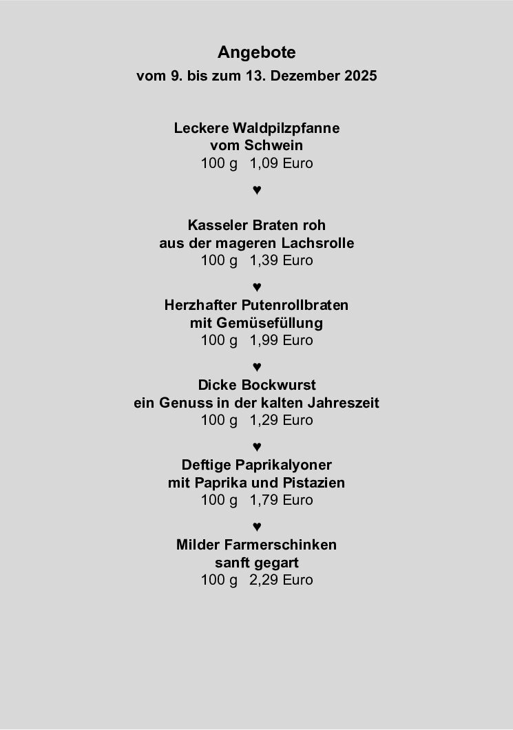 Wussten Sie schon …?