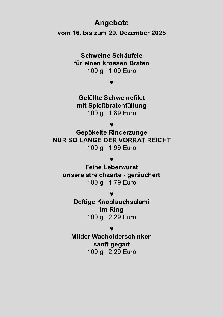 Wussten Sie schon …?