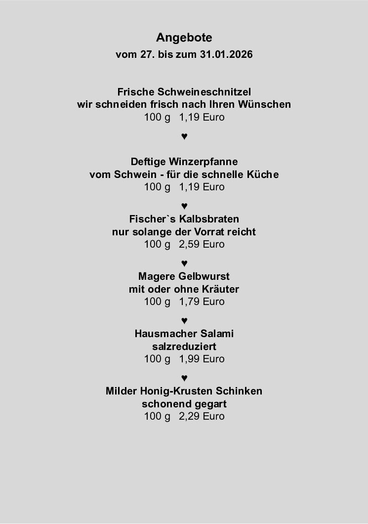 Wussten Sie schon …?