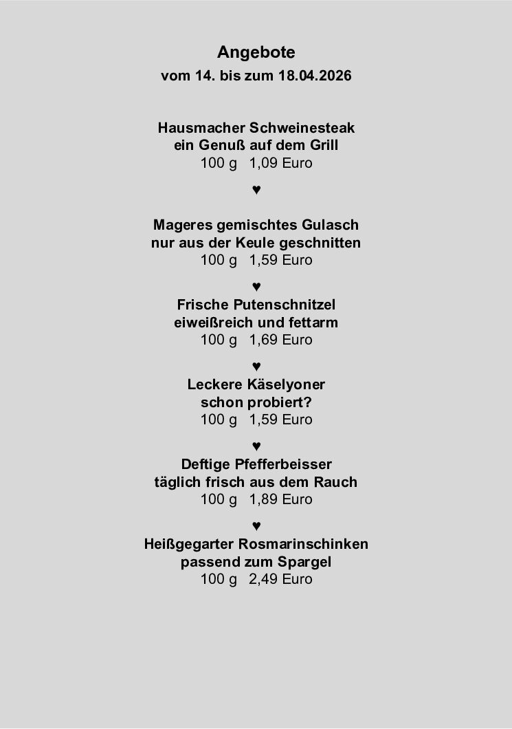 Wussten Sie schon …?