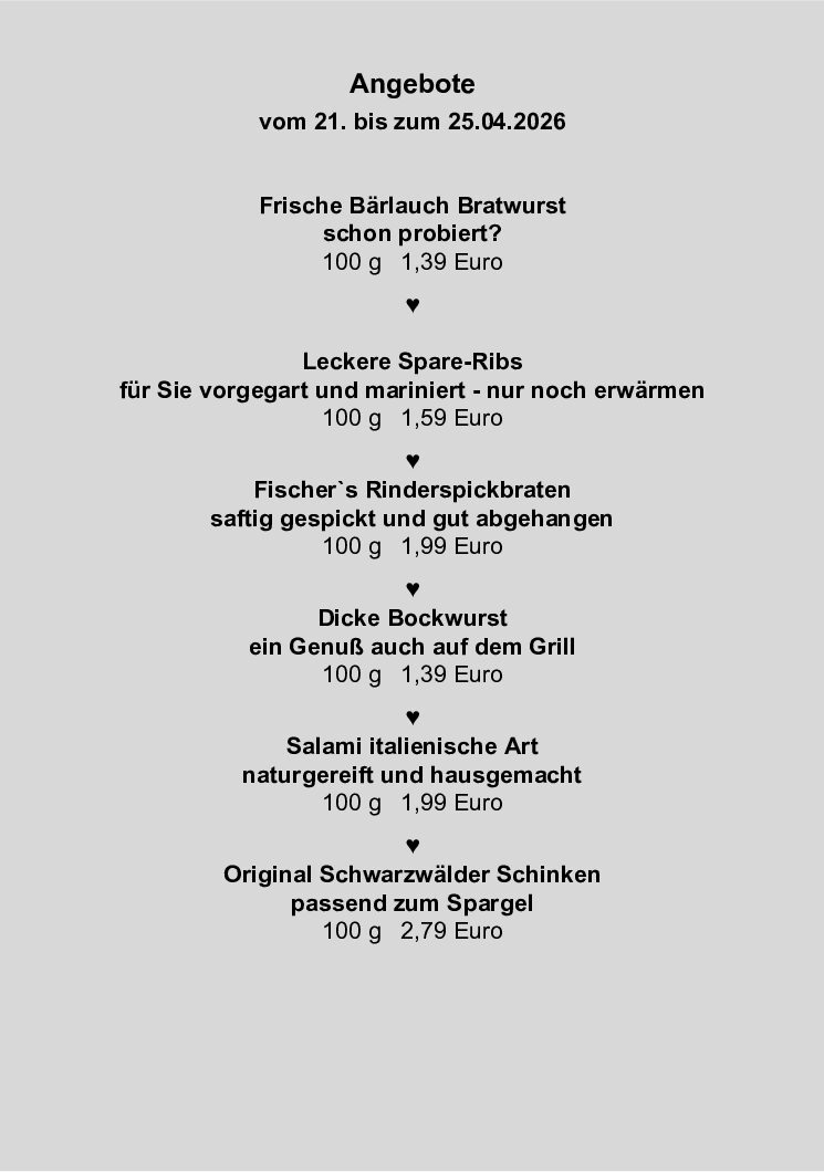 Wussten Sie schon …?