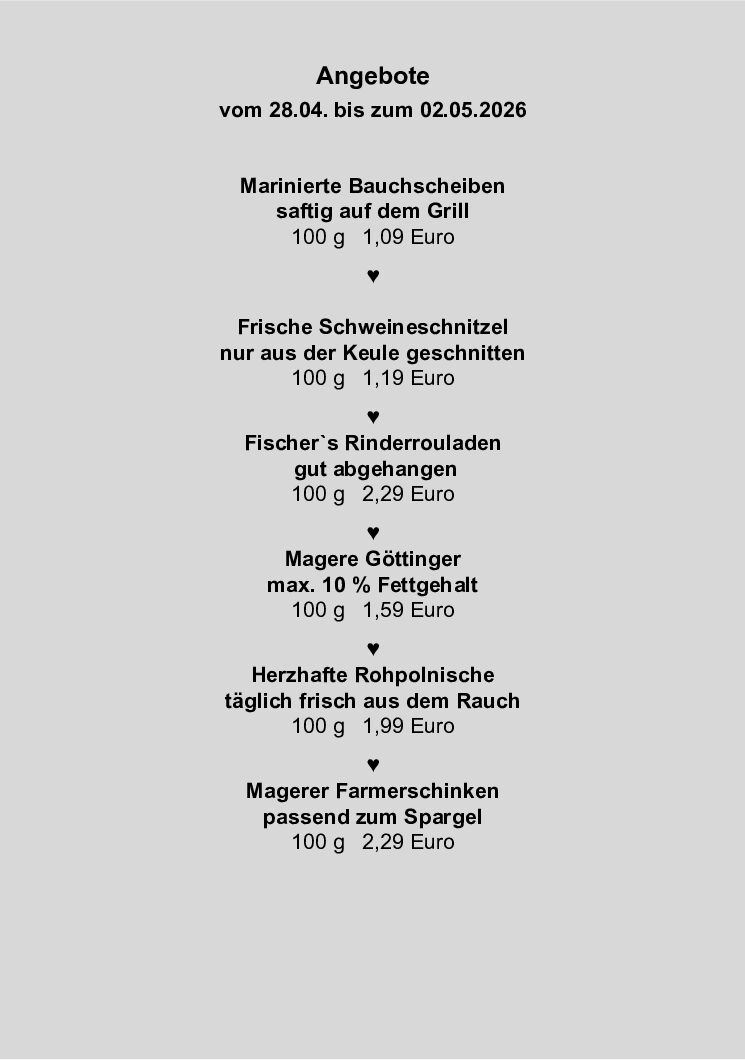 Wussten Sie schon …?