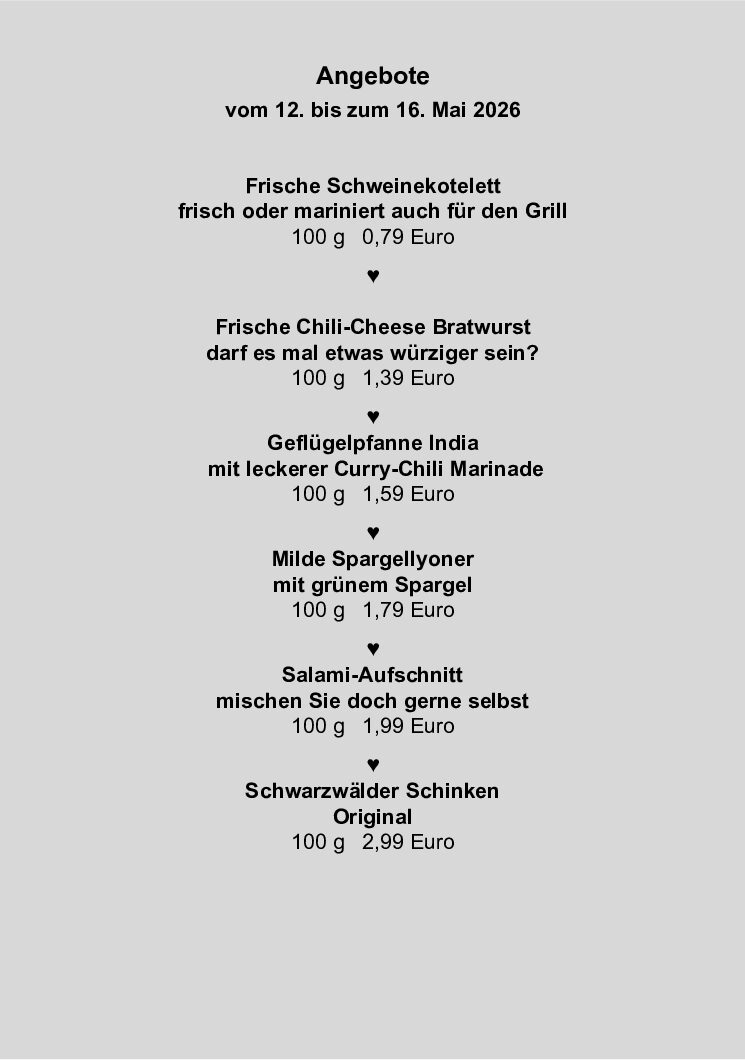Wussten Sie schon …?