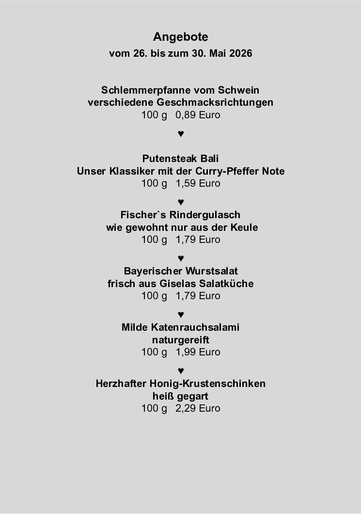 Wussten Sie schon …?