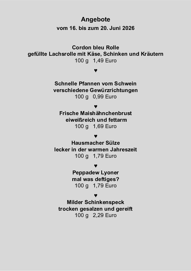Wussten Sie schon …?