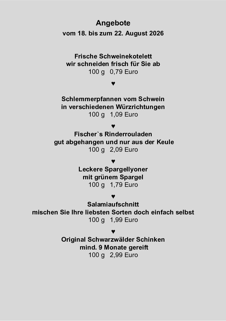 Wussten Sie schon …?