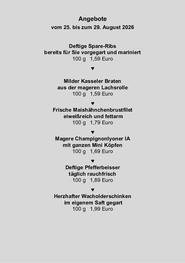 Wussten Sie schon …?