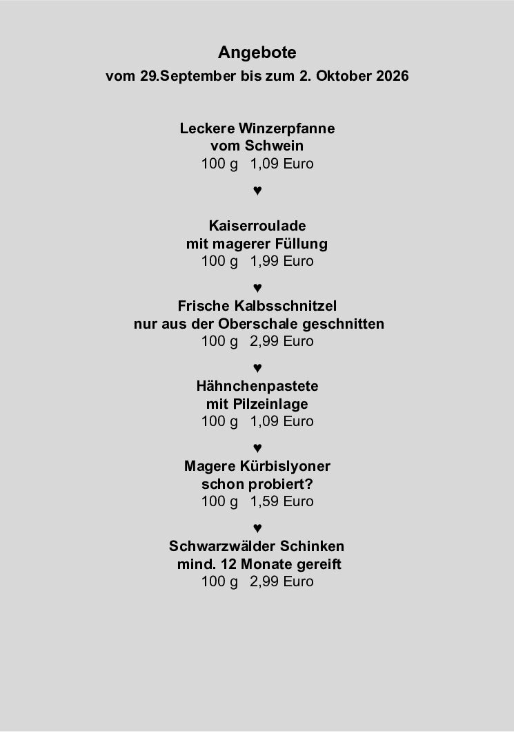 Wussten Sie schon …?